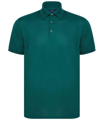 Henbury Recycled Polyester Piqu� Polo Shirt - BOT - XS